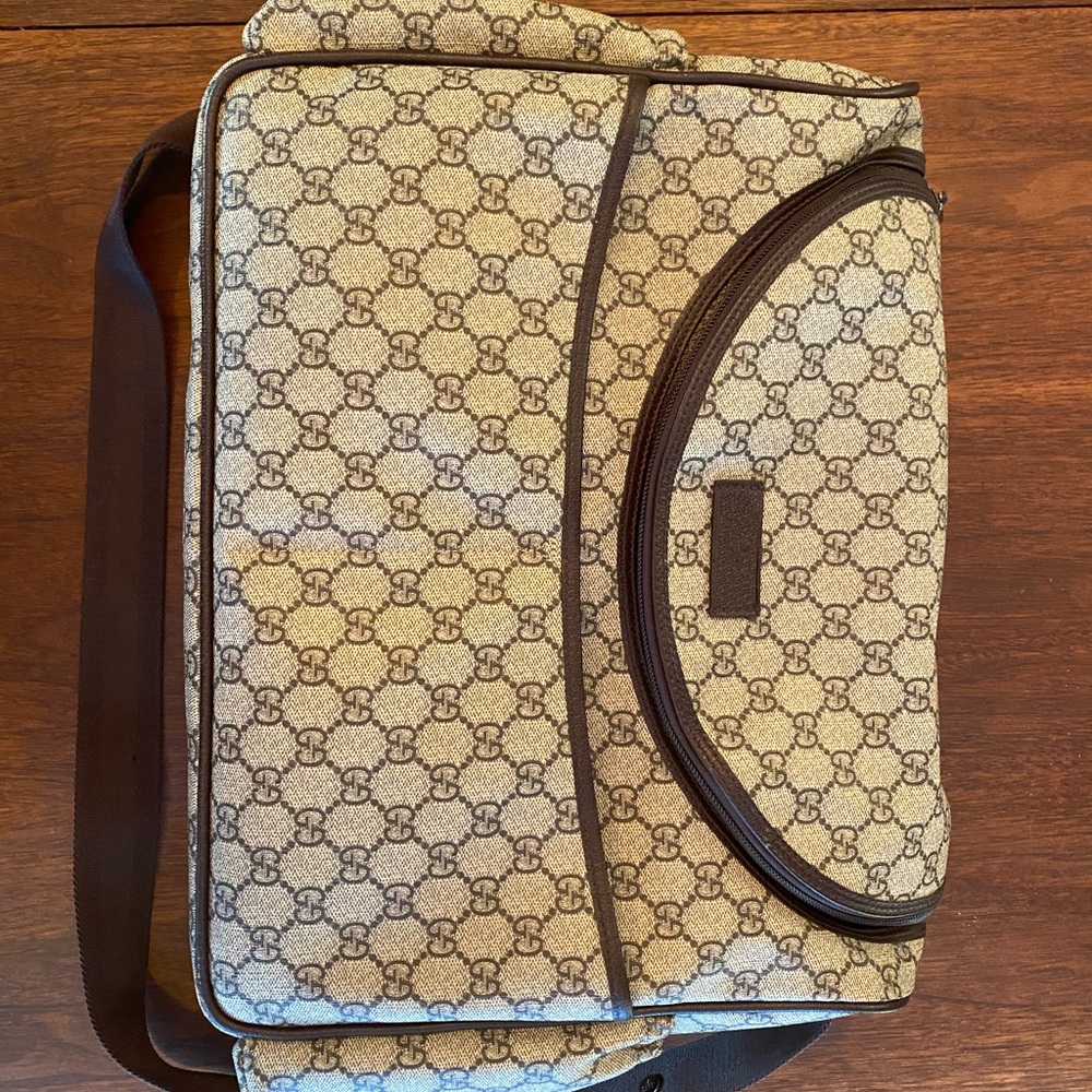 Gucci diaper bag